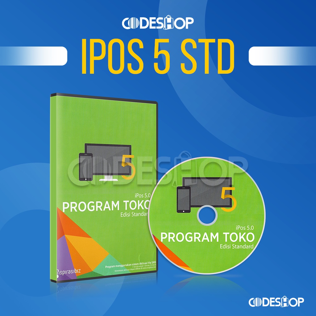 Jual Program Kasir Point Of Sales Ipos 5.0 standard Software Aplikasi ...