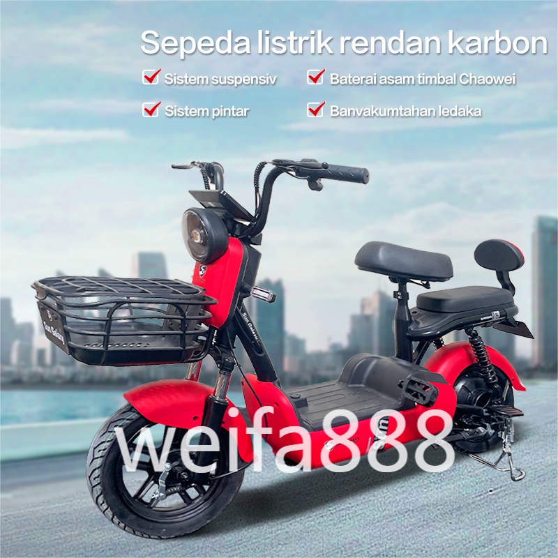 Jual New Sepeda Listrik Codebull Model A A A Electrik Bike Termurah Dan Bergaransi Shopee