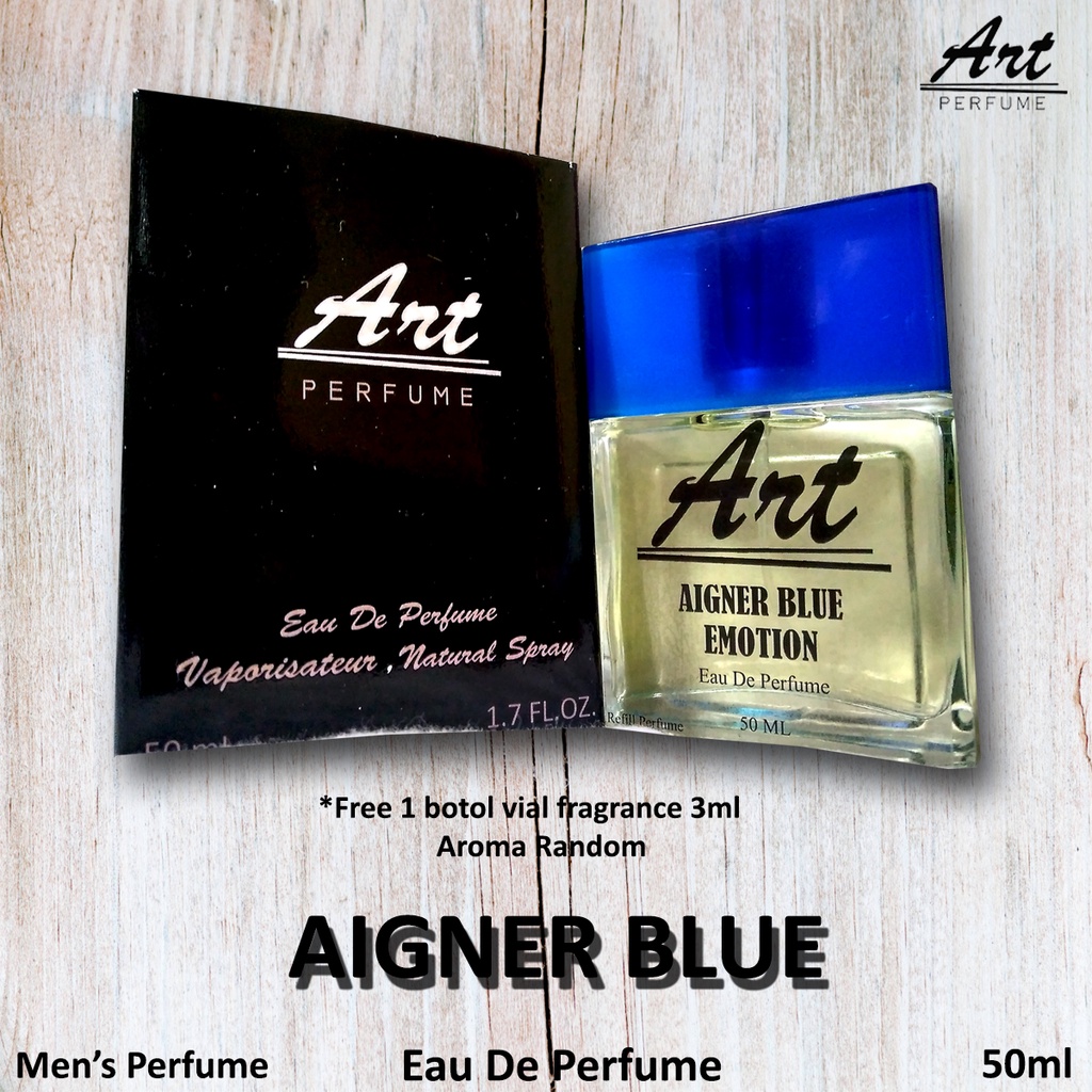 Jual Parfum Pria Minyak Wangi Tahan Lama AIGNER BLUE EMOTION