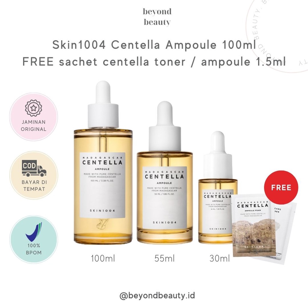 Jual [BPOM] Skin1004 Madagascar Centella Asiatica Ampoule 30ml / 55ml ...