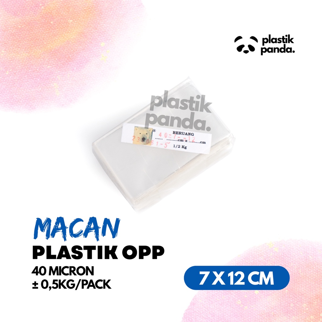 Jual Plastik OPP Beruang 7x12 40 Micron Plastik Kemasan Photocard Foto ...