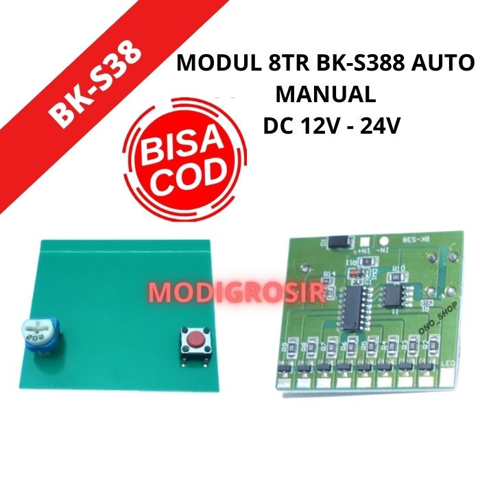 Jual Modul Led 8TR 10 Kombinasi (Auto & Manual) - BK-S38 | Shopee Indonesia