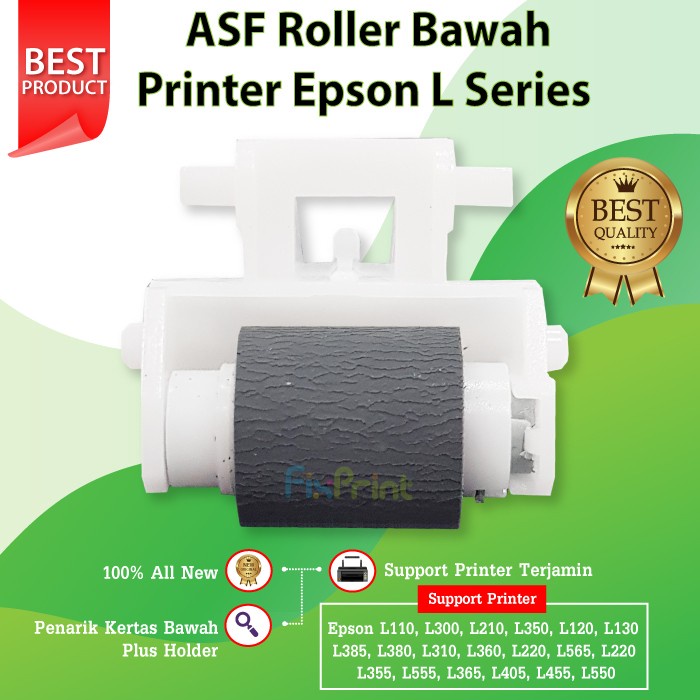 Jual Asf Roller Penarik Kertas Epson L310 L360 L220 L565 L120 R230 Bawah Asf Bawah Shopee 4281