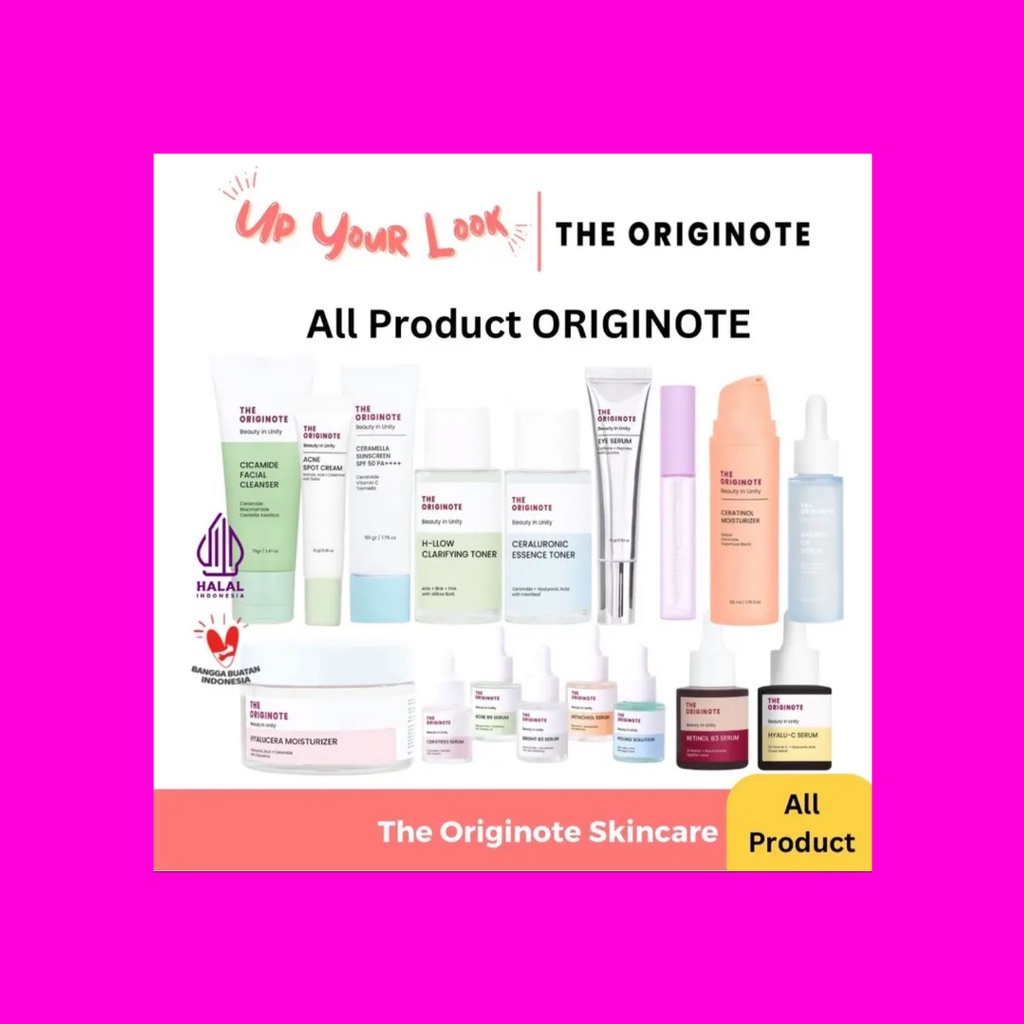 Jual The Originote Moisturizer Hyalucera The Originote Eye Serum ...