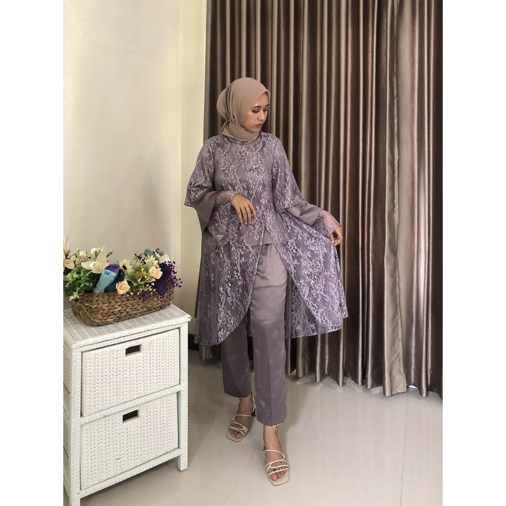 Jual Sewa Kebaya Lylac Crop Shopee Indonesia