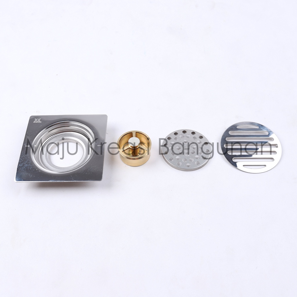 Jual Saringan Got Stainless Anti Bau Serangga Kecoak Floor Drain Tebal ...