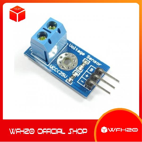 Jual DC Voltage Sensor Module Sensor Tegangan 0V ~ 25V | Shopee Indonesia