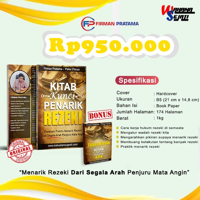 Jual Kitab Kunci Penarik Rezeki Shopee Indonesia