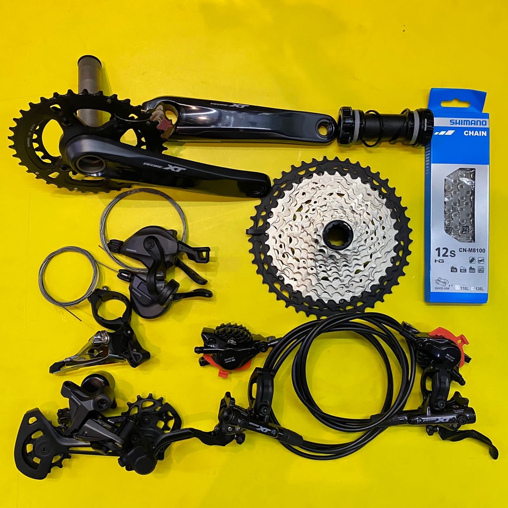 Jual groupset hot sale shimano xt