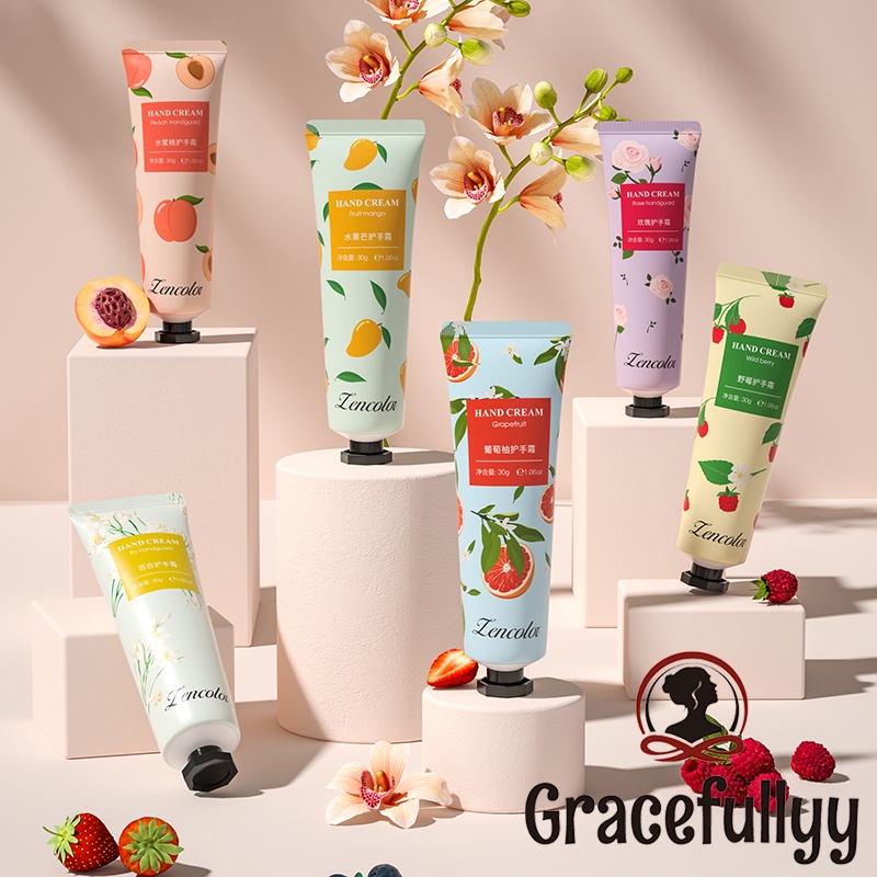Jual [COD]Hand Cream 30mL Fruit Lotion Moisturizing Gift Nourishing ...