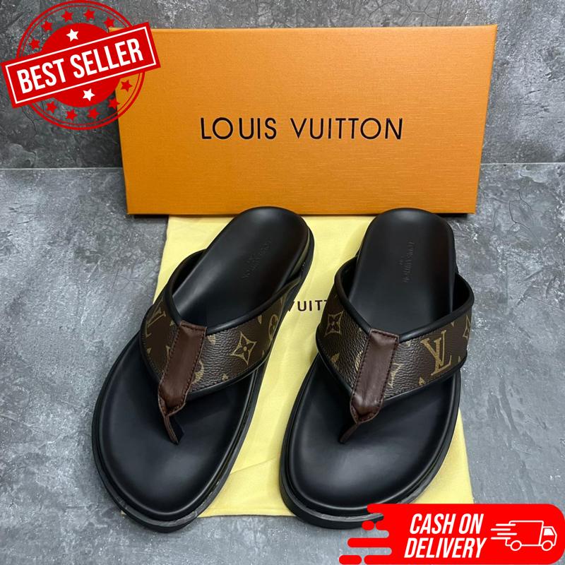 Jual Sandal Lv Pria Selop Mirror Quality 001