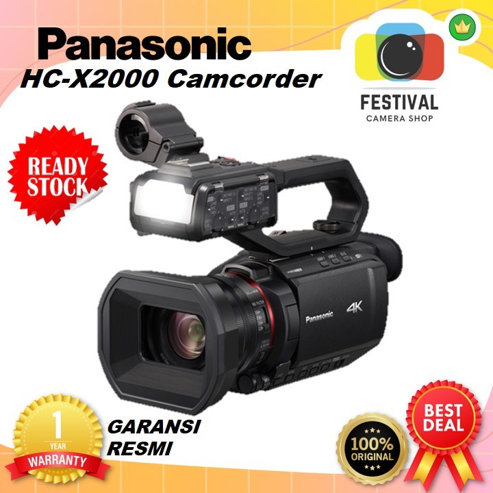 Jual Panasonic HC-X2000 UHD 4K Professional Camcorder X2000 X 2000 ...