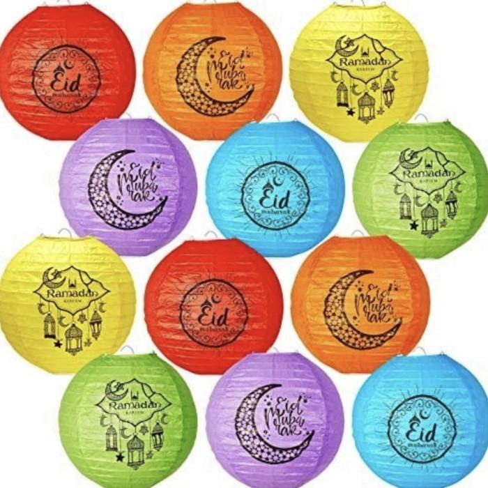 Jual Lampion Kertas Model Idul Fitri / Dekorasi Hari Raya Lebaran