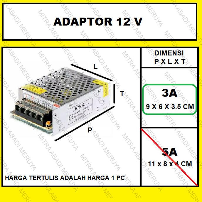 Jual Power Supply A Adaptor Led A V Ampere Trafo Travo Driver Ballast Shopee Indonesia