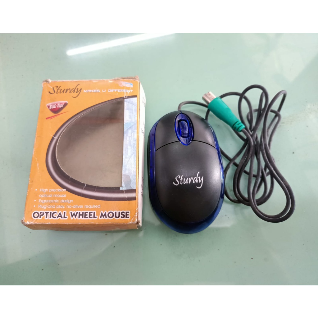 Jual Mouse Sturdy 800Mpi/Mouse PS2 Komputer murah Jombang | Shopee ...