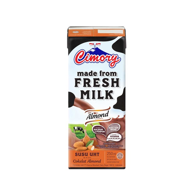 Jual CIMORY UHT MILK ALMOND 250 ML - SUSU | Shopee Indonesia