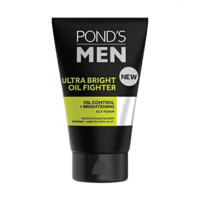 Jual Pond S Men Facial Foam Ultra Bright Oil Fighter Ml Shopee Indonesia