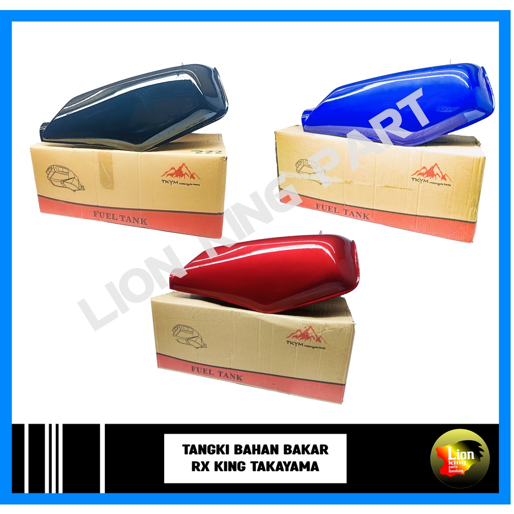 Jual TANGKI TANK TENGKI TENG RX KING RXKING TAKAYAMA HITAM BIRU MERAH ...