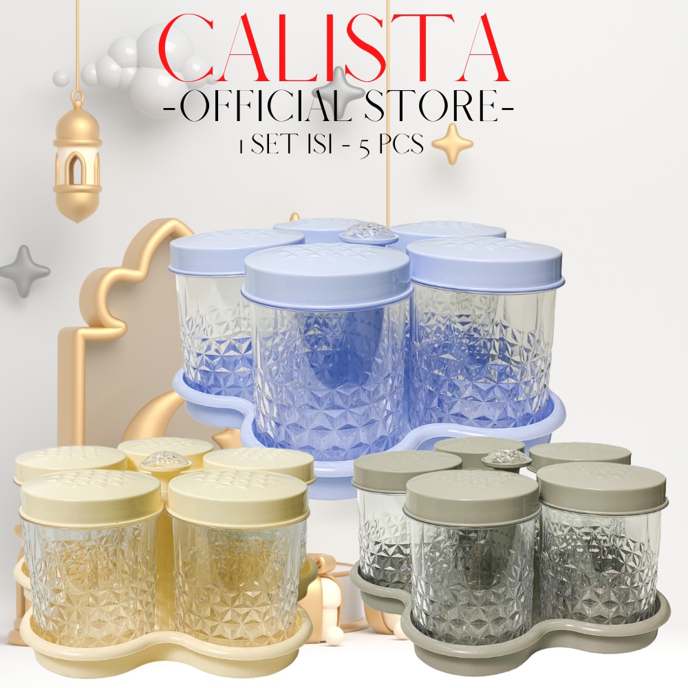 Jual Toples Calista Lima Daun Toples Kue Kering Lebaran Set Isi 5pcs Shopee Indonesia 7670