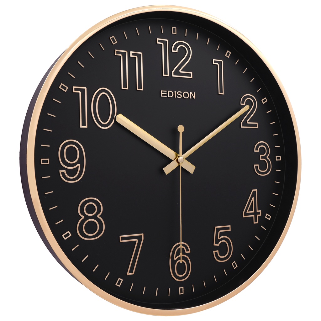 Jual Jam Dinding Edison Sweep ES 320 T64 Timbul Diameter 320mm 32cm Shopee Indonesia