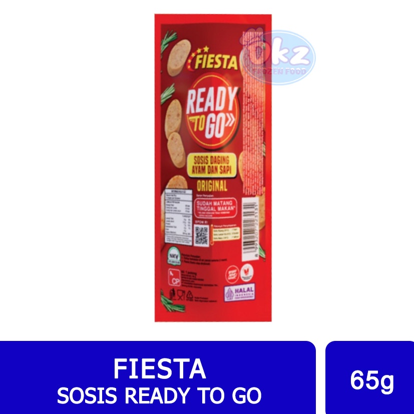 Jual fiesta sosis ready to go 65g shopee indonesia
