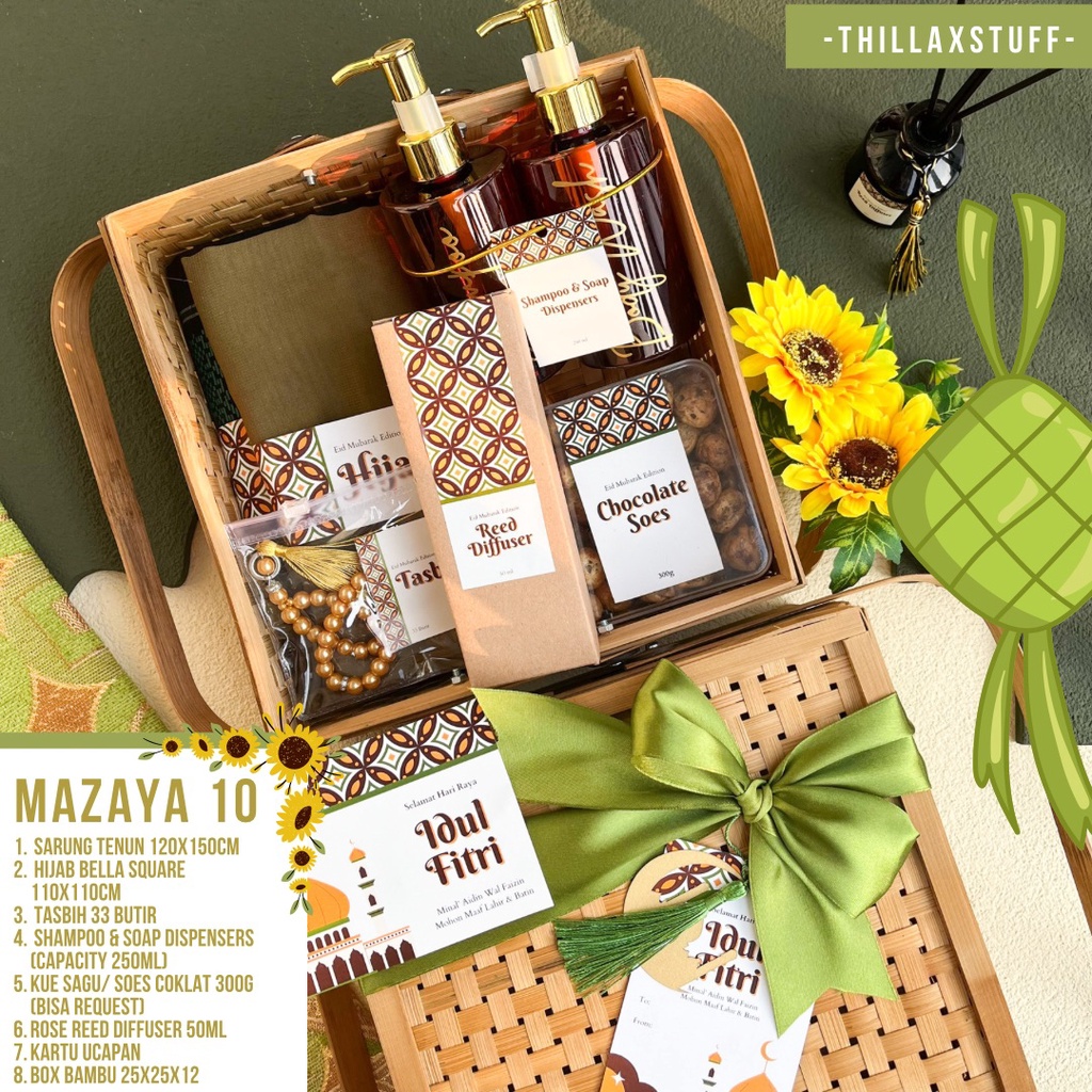 Jual [ MAZAYA ] HAMPERS EID ADHA LEBARAN EID ADHA EID MUBARAK RAMADAN ...