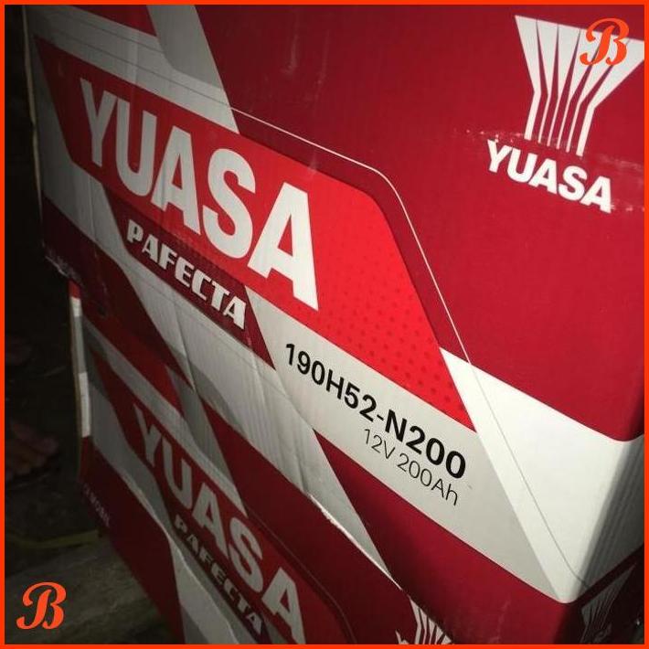 Jual AKI BASAH N200 N 200 YUASA AKI GENSET KAPAL UPS ALAT BERAT