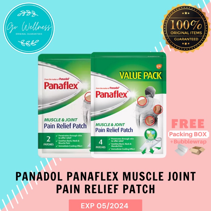 Jual Panadol Panaflex Muscle Joint Pain Relief Patch Koyo Shopee