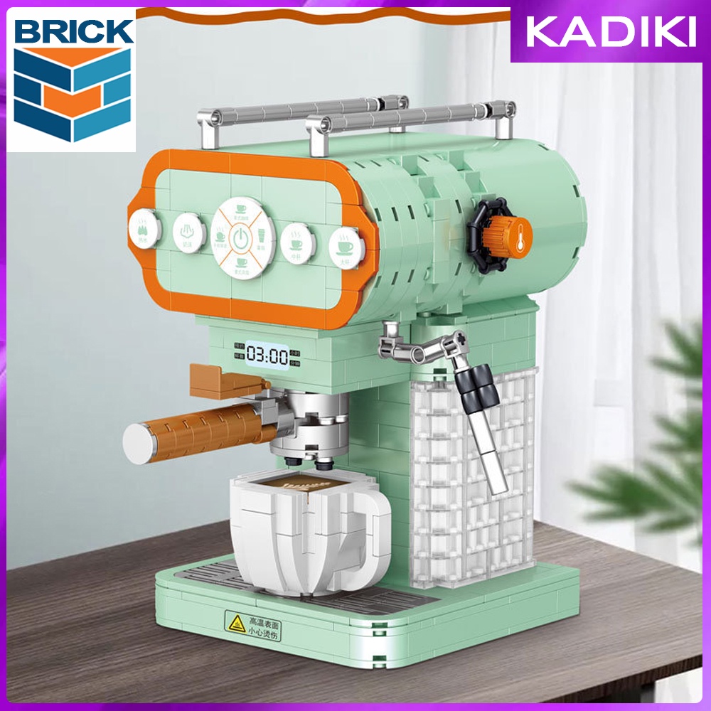 Jual Brick Espresso Coffee Machine Lego Mesin Kopi Pajangan Diecast ...