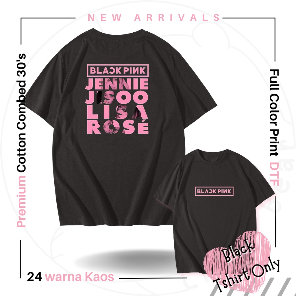 Jual T Shirt Black Pink Kaos Konser Baju Black Pink Siap Siap