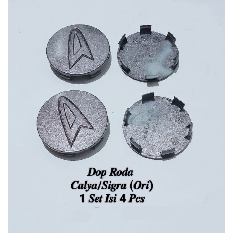 Jual Dop RODA CALYA/SIGRA ORI (1 SET 4 PCS) | Shopee Indonesia