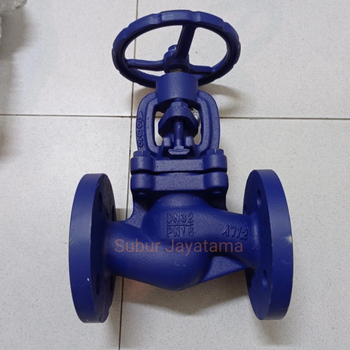 Jual Globe Valve Pn Flange Inchi Dn Steam Shopee Indonesia