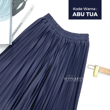 Rok Plisket Panjang 100 Cm SPECIAL EDITION Pleated Skirt Rok Rempel Besar Rok