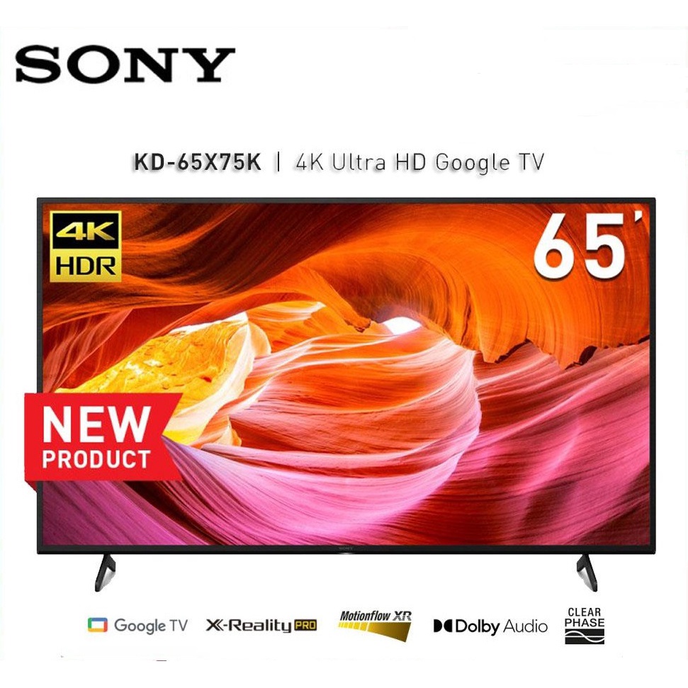 Jual SONY Bravia Led 4K HDR Smart Google TV X75K | Shopee Indonesia