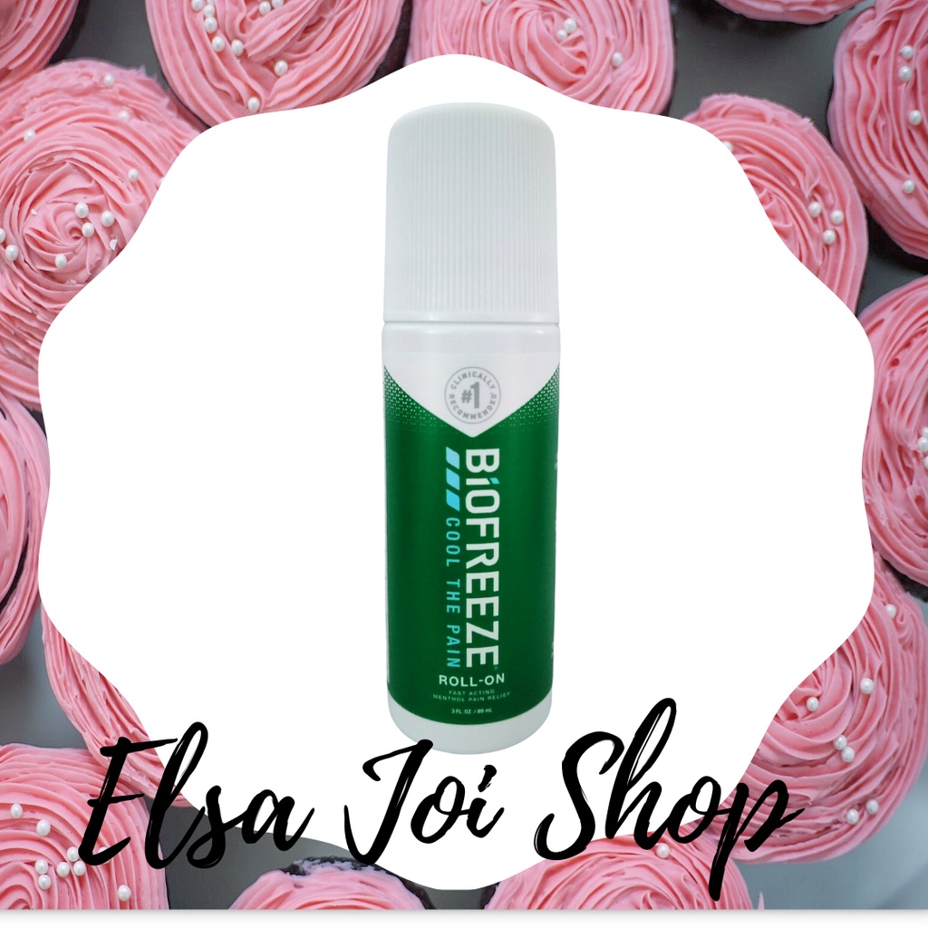 Jual Biofreeze Cool the Pain , Pain Relief Roll-On - 89 Ml | Shopee
