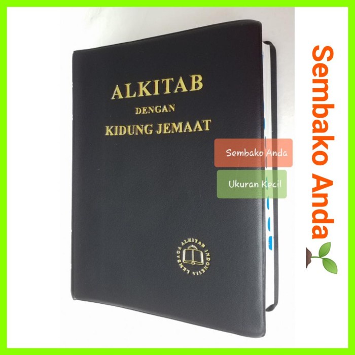 Jual ALKITAB KRISTEN DENGAN KIDUNG JEMAAT UKURAN KECIL. LAI TB 032 TI ...