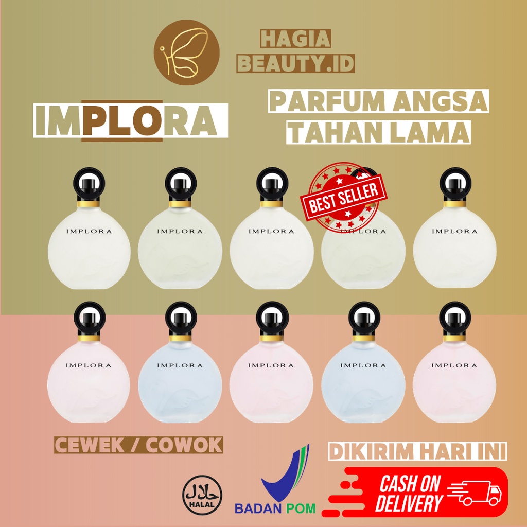 Jual Bisa Cod Implora Parfum Angsa Series Bpom Parfum Wanita Dan Pria Tahan Lama Shopee