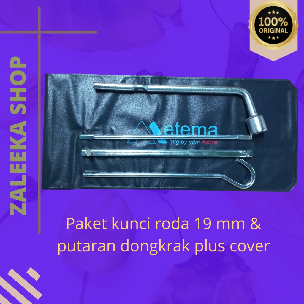 Jual Kunci Roda mobil 19 MM & Putaran Dongkrak Metema Original Brio ...