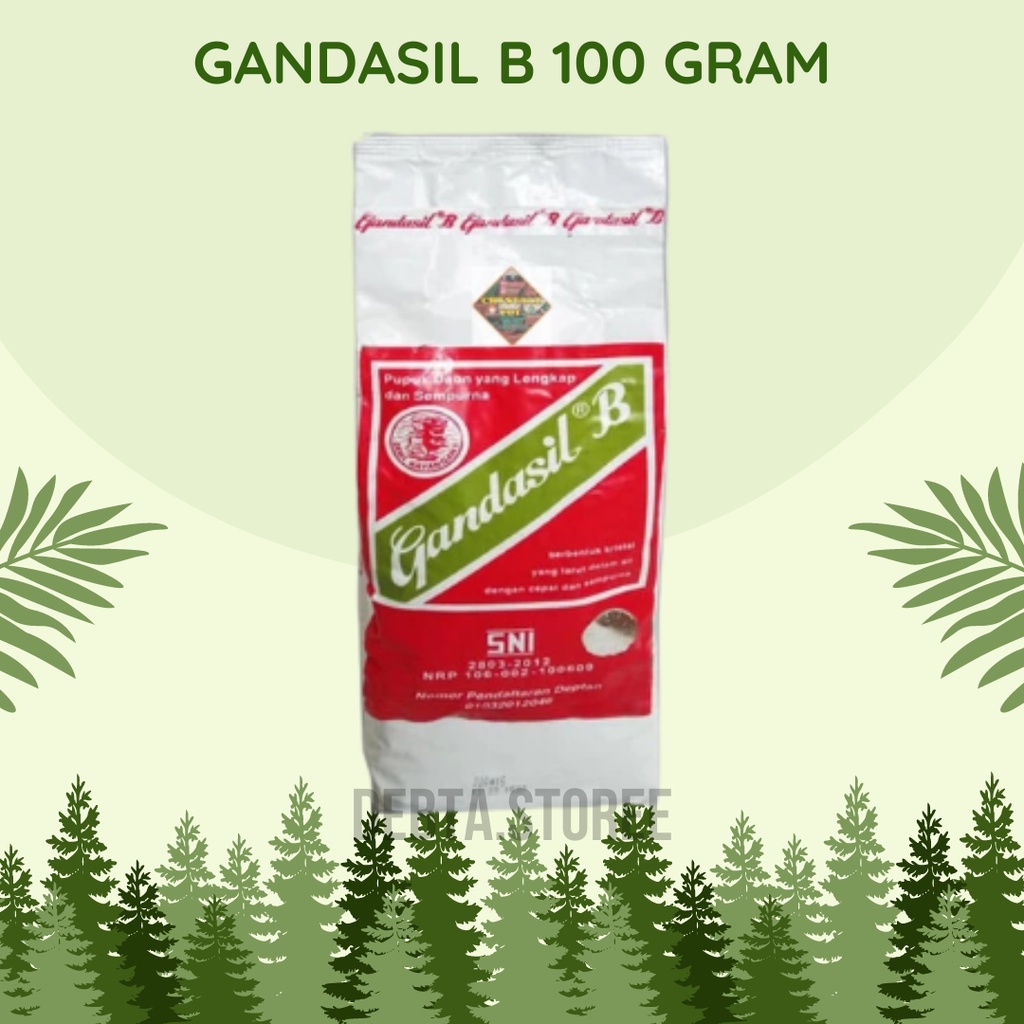 Jual Pupuk Gandasil B - Pupuk Bunga Dan Buah 100 Gram | Shopee Indonesia