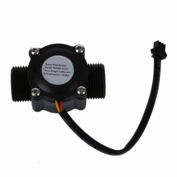 Jual Water Flow Sensor Pom Mini Pertamini Plow Arduino Flow 3/4 Fs300A ...