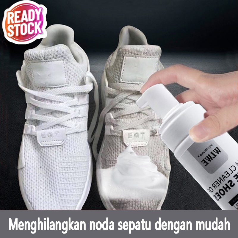 Jual Pembersih Sepatu Putih Foam Sepatu Shoes Cleaner Penghapusan noda kuning pembersih sepatu putih tanpa air Cairan Pembersih Pemutih Sepatu Ajaib Semir Sepatu Putih Shopee Indonesia