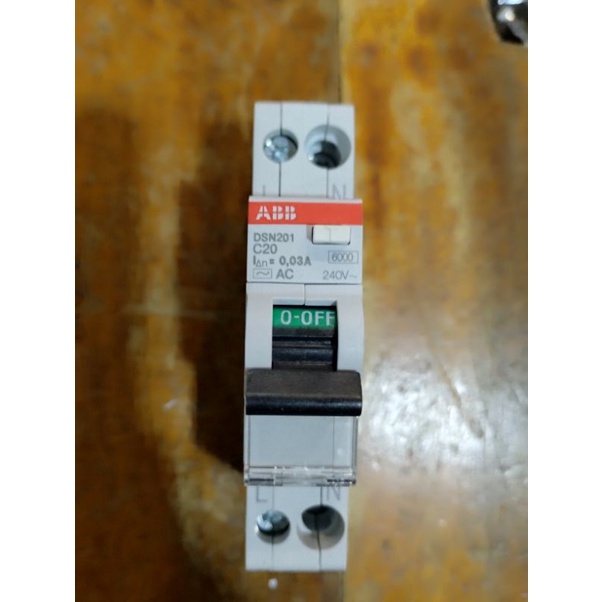 Jual RCBO ABB 1pas 10A,16A,20A Original | Shopee Indonesia