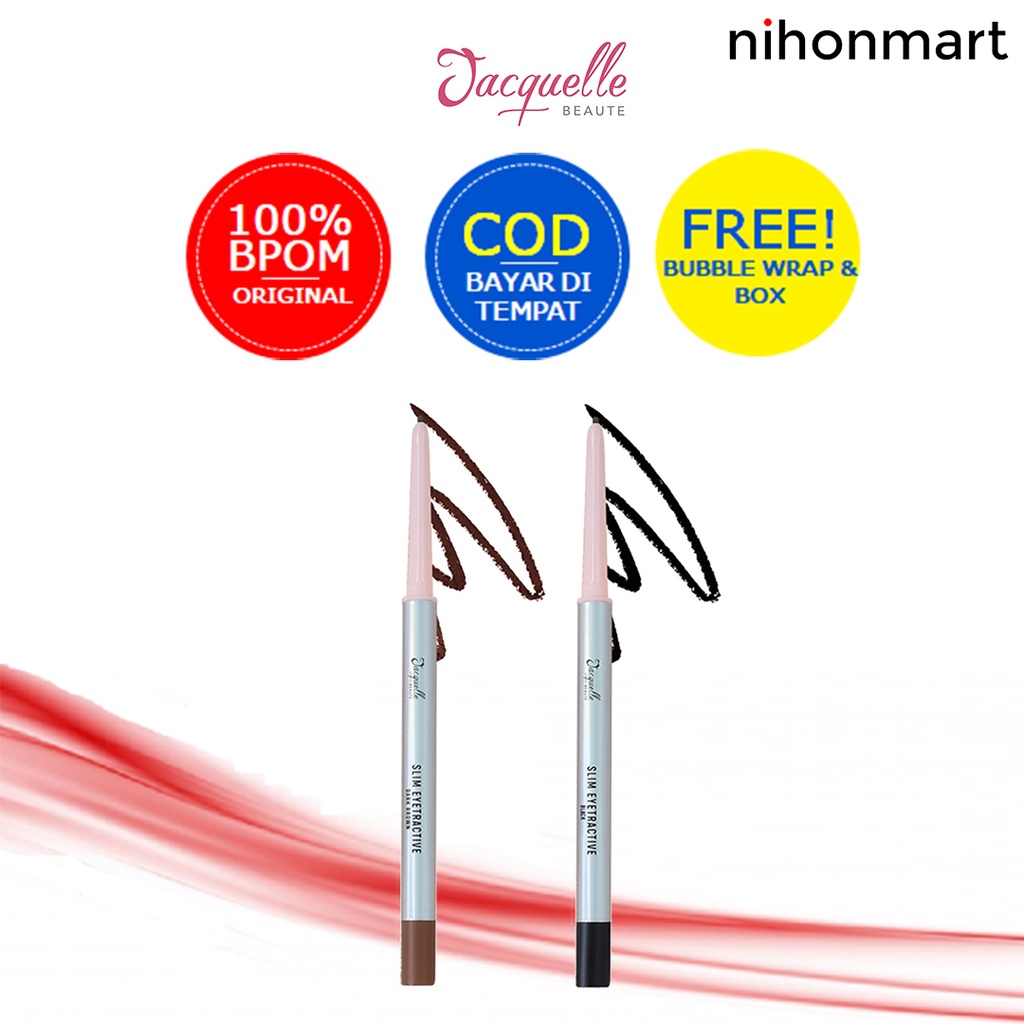 Jual Jacquelle Slim Eyetractive (Eyeliner Pen) Shopee Indonesia