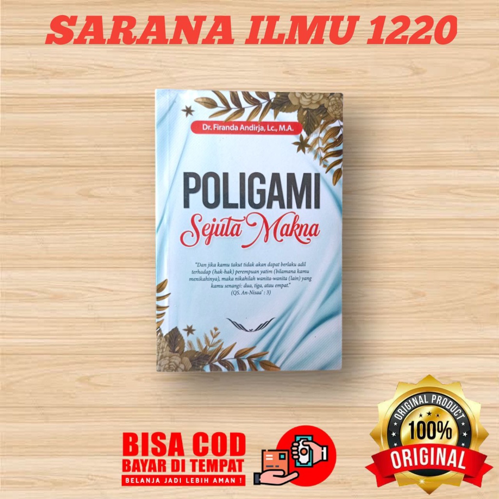 Jual POLIGAMI SEJUTA MAKNA | Poligami Ustadz Firanda | Shopee Indonesia