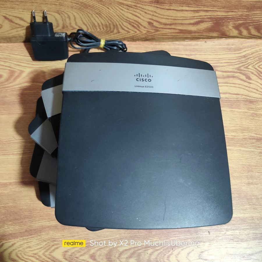 Jual Cisco Linksys E2500 N600 Wireless Router Dual Band modem AP WAN