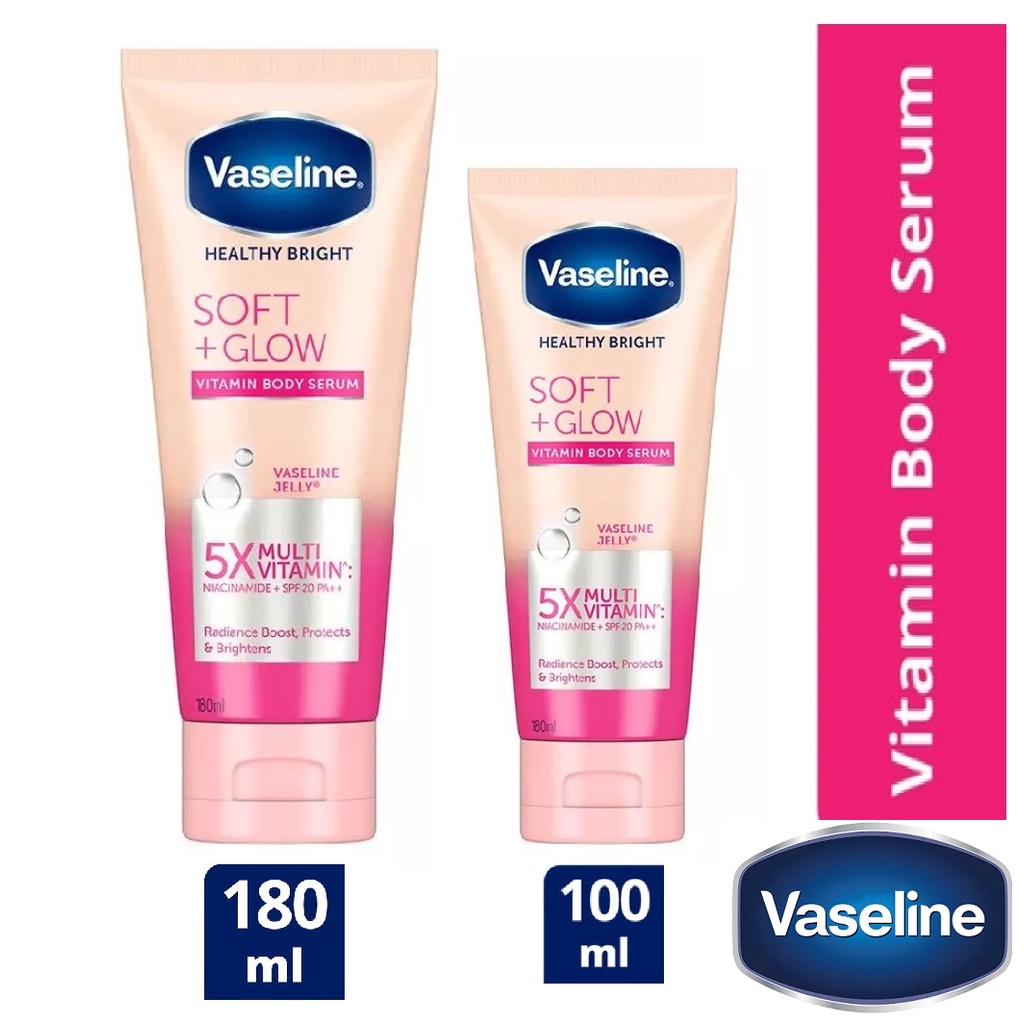 Jual Vaseline Healthy Bright Vitamin Body Serum Soft Glow 100 180ml Shopee Indonesia 2226