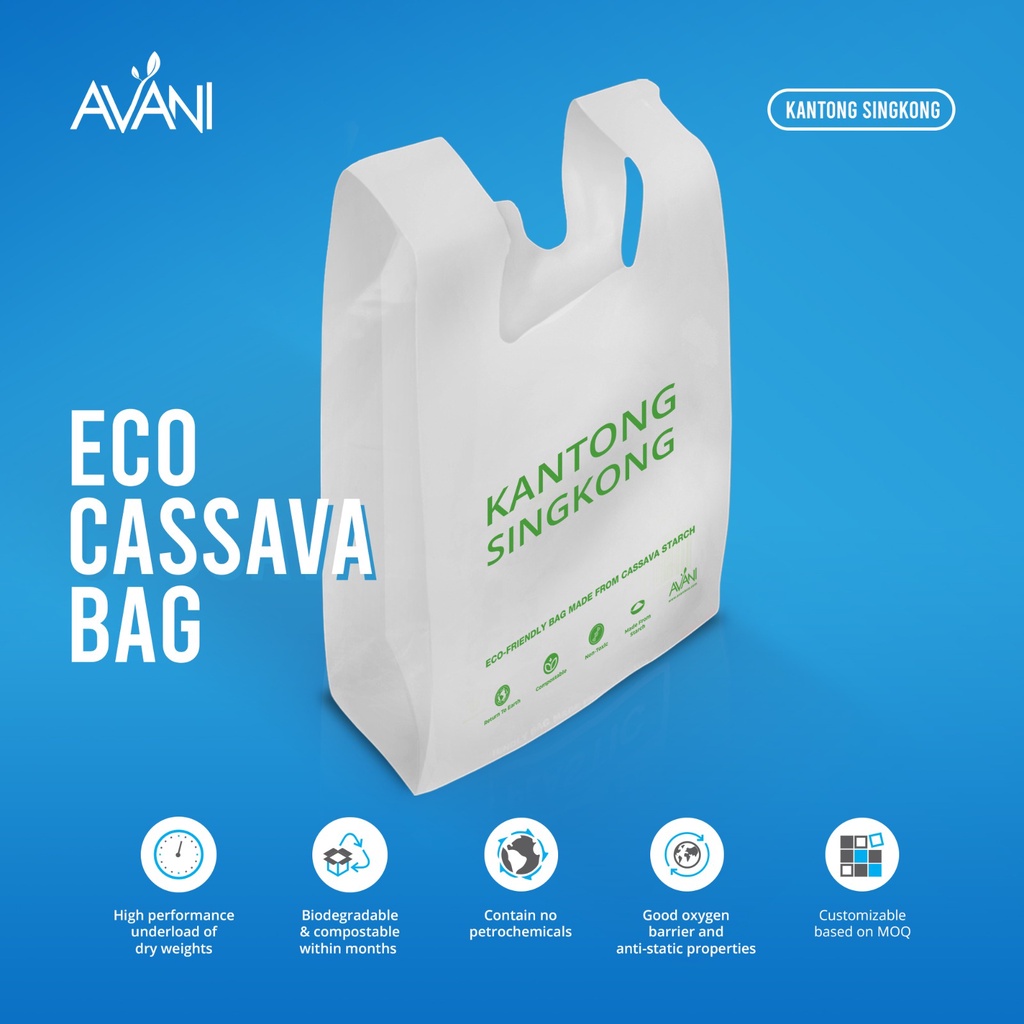 Jual Avani - KANTONG SINGKONG Eco-Friendly Cassava Bag PALING MURAH ...