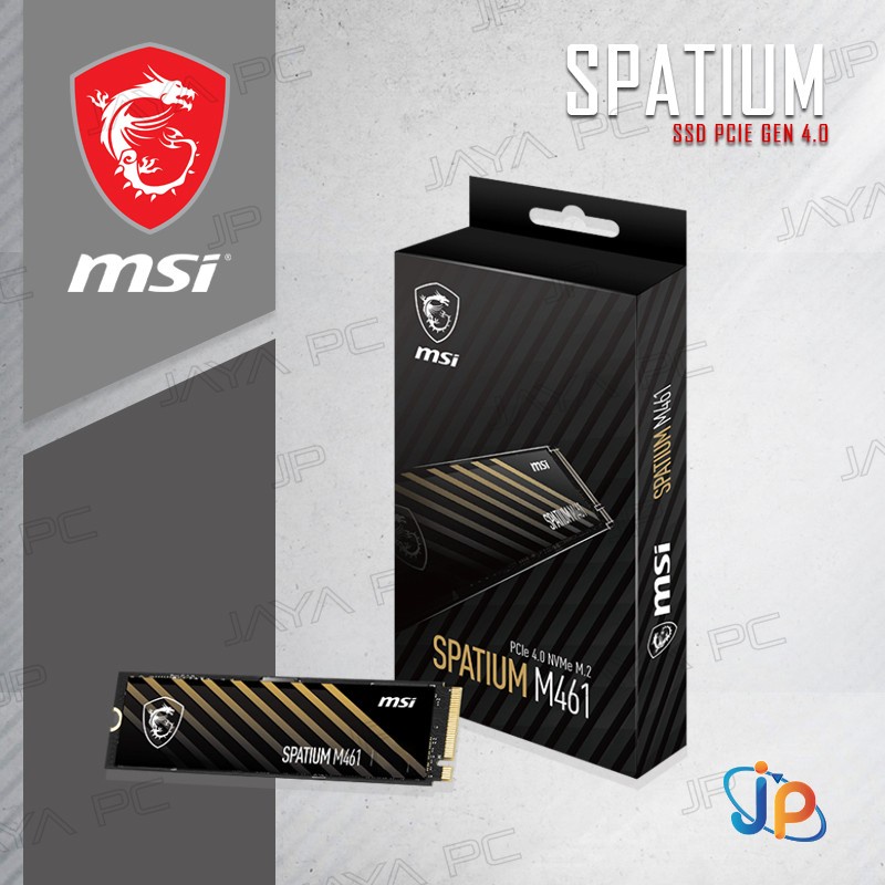Jual MSI SSD SPATIUM M461 M.2 Pcie Gen4 Nvme 2280 1TB - M2 1 TB ...