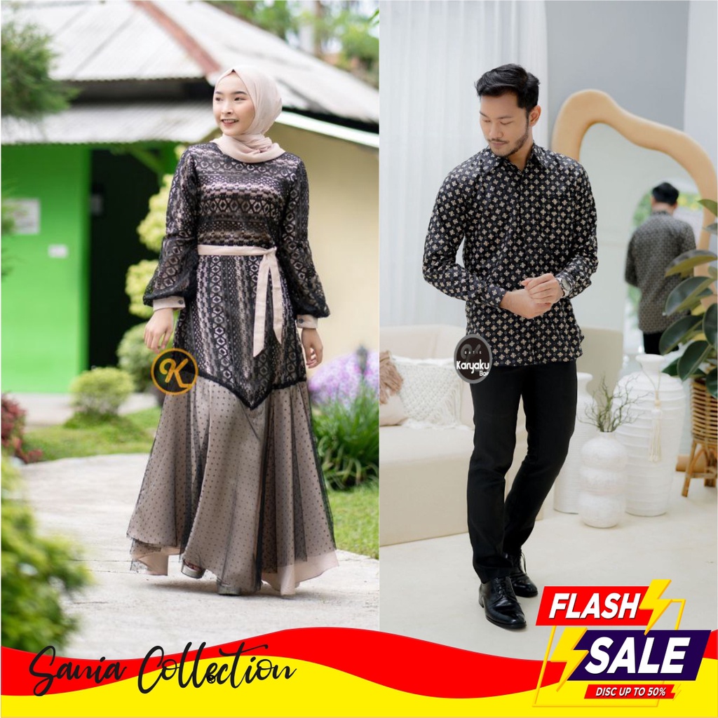 Jual Baju Couple Pasangan Terbaru Batik Gamis Kebaya Kapel