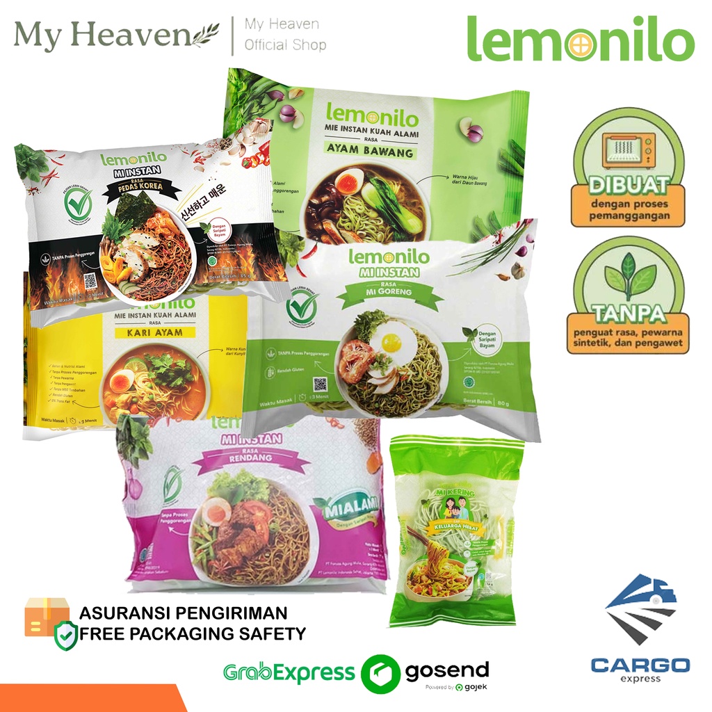 Jual Mie Lemonilo Mi Instant Sehat - All Varian | Shopee Indonesia
